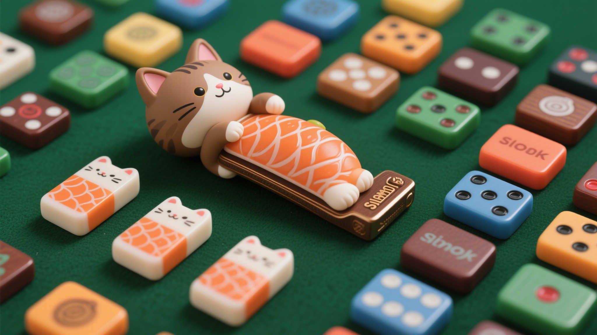 WE ART DOING发布独创新品“猫猫鲑鱼 焦糖”原创模型系列 此外,这款猫猫鲑鱼 焦糖还提供了多种尺寸